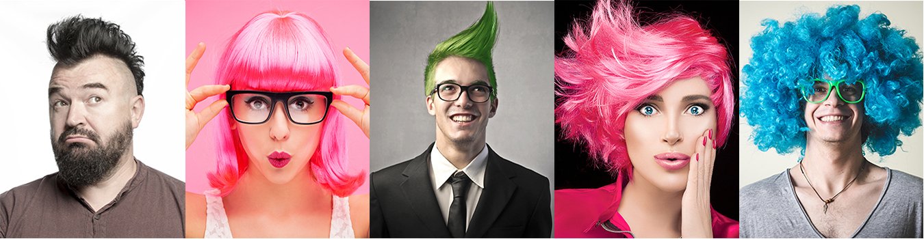 Crazy hair day banner